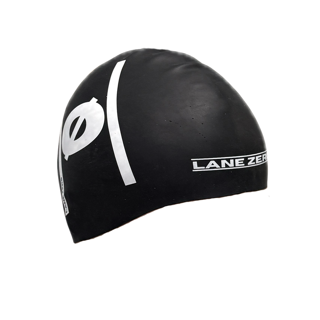 LANE ZERØ - Founders Edition Swim Cap - Matte Black