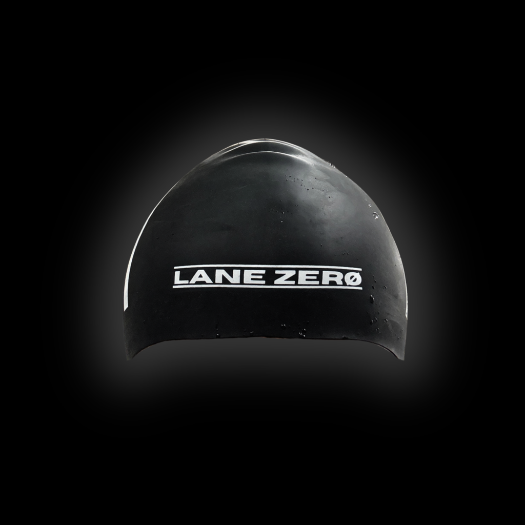 LANE ZERØ - Founders Edition Swim Cap - Matte Black