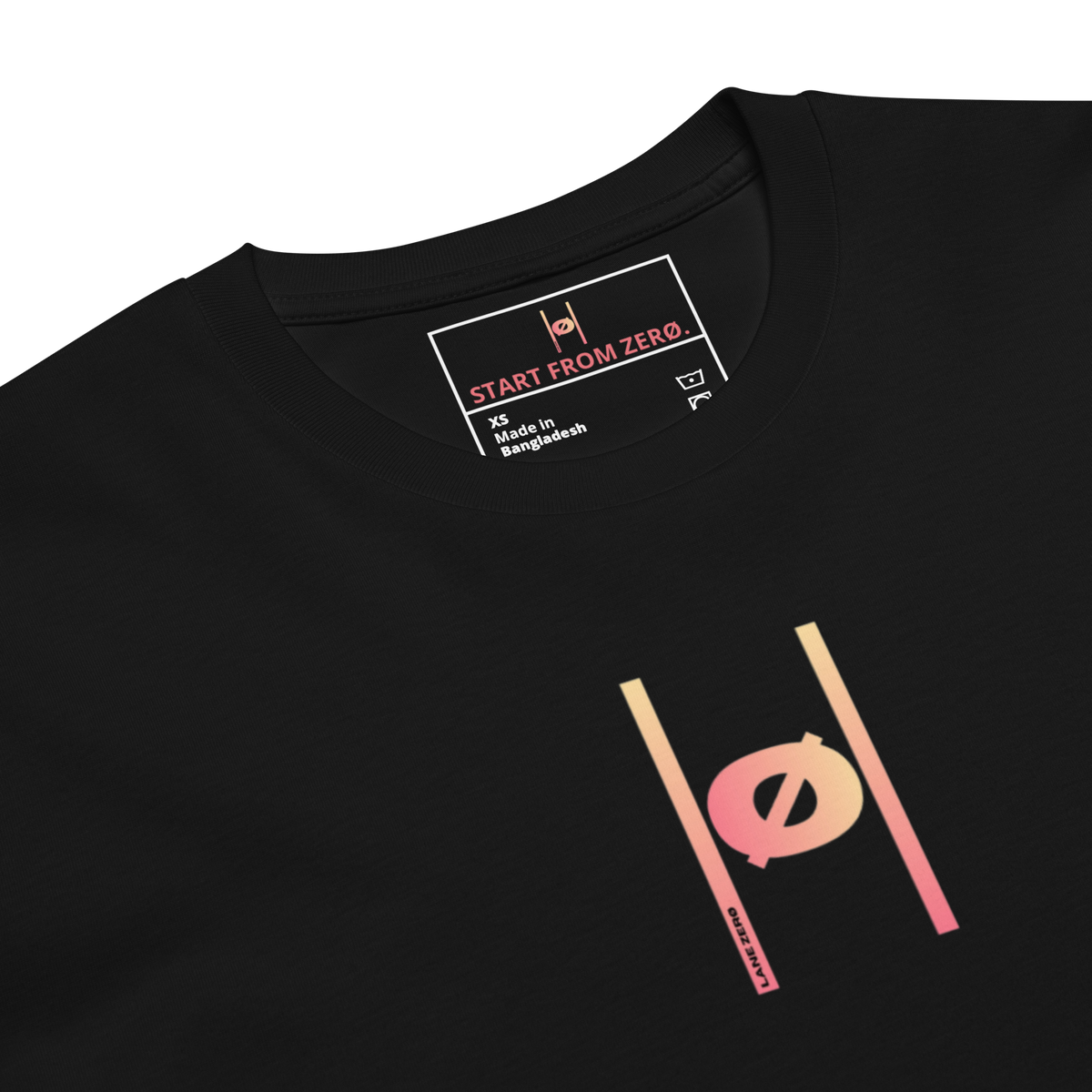 LANE ZERØ - Classic Sunrise Premium Tee