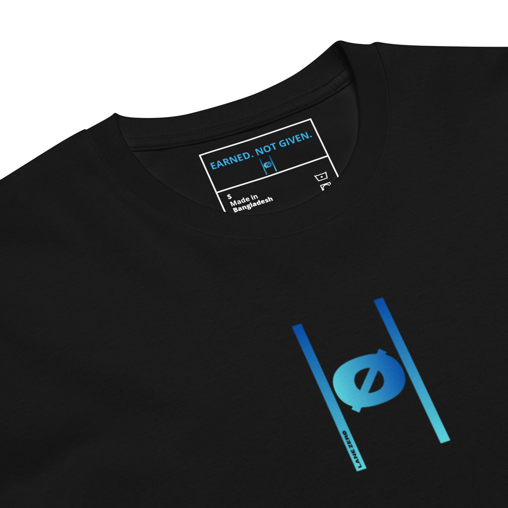 LANE ZERØ - Classic Ice Blue Premium Tee